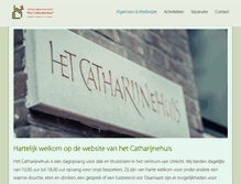 Tablet Screenshot of catharijnehuis.nl